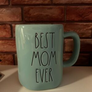 Rae Dunn Best Mom Ever Mug - Teal